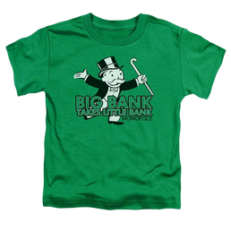 Monopoly Big Bank - Toddler T-Shirt Toddler T-Shirt Monopoly   