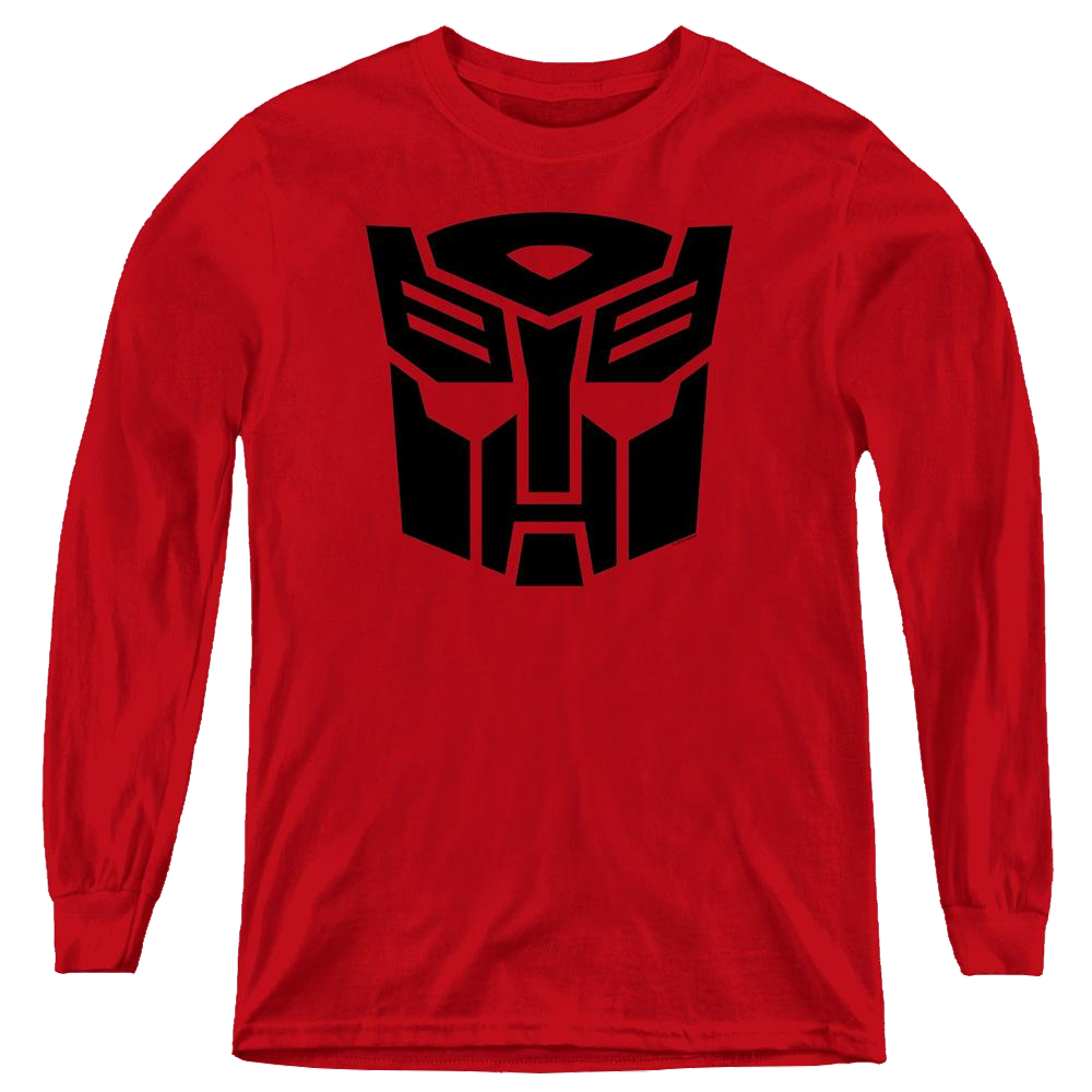Transformers Autobot - Youth Long Sleeve T-Shirt Youth Long Sleeve T-Shirt Transformers   