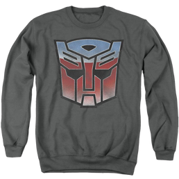 Transformers Vintage Autobot Logo - Men's Crewneck Sweatshirt Men's Crewneck Sweatshirt Transformers   