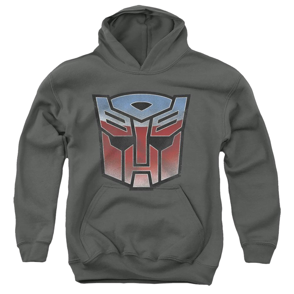 Transformers Vintage Autobot Logo - Youth Hoodie Youth Hoodie (Ages 8-12) Transformers   