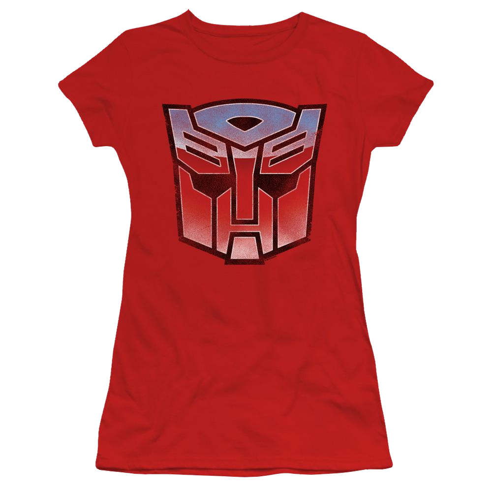 Transformers Vintage Autobot Logo - Juniors T-Shirt Juniors T-Shirt Transformers   