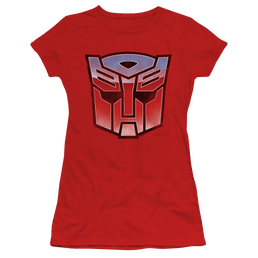 Transformers Vintage Autobot Logo - Juniors T-Shirt Juniors T-Shirt Transformers   