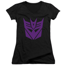 Transformers Decepticon - Juniors V-Neck T-Shirt Juniors V-Neck T-Shirt Transformers   