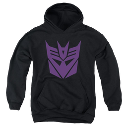 Transformers Decepticon - Youth Hoodie Youth Hoodie (Ages 8-12) Transformers   