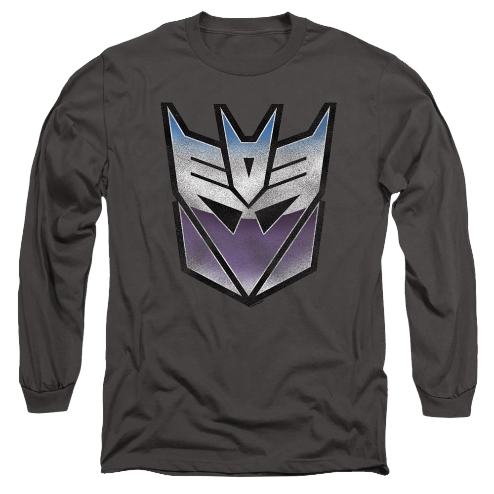Transformers Vintage Decepticon Logo - Men's Long Sleeve T-Shirt Men's Long Sleeve T-Shirt Transformers   