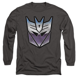 Transformers Vintage Decepticon Logo - Men's Long Sleeve T-Shirt Men's Long Sleeve T-Shirt Transformers   