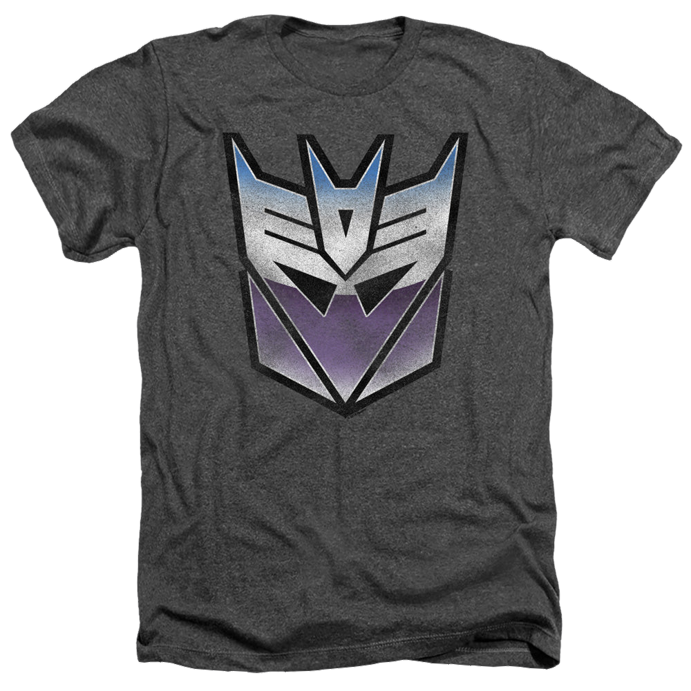 Transformers Vintage Decepticon Logo - Men's Heather T-Shirt Men's Heather T-Shirt Transformers   