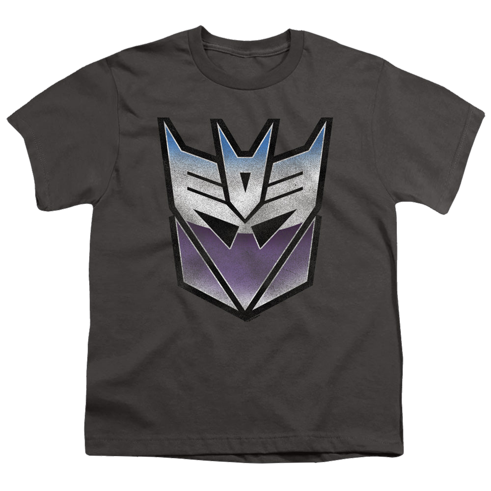 Transformers Vintage Decepticon Logo - Youth T-Shirt Youth T-Shirt (Ages 8-12) Transformers   