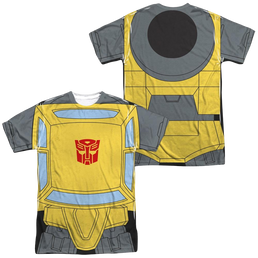 Transformers Bumblebee Costume (Front/Back Print) - Men's All-Over Print T-Shirt Men's All-Over Print T-Shirt Transformers   