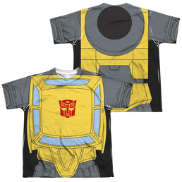 Transformers Bumblebee Costume (Front/Back Print) - Youth All-Over Print T-Shirt Youth All-Over Print T-Shirt (Ages 8-12) Transformers   