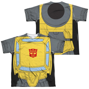 Transformers Bumblebee Costume youth all-over print t-shirt for ages 8 to 12