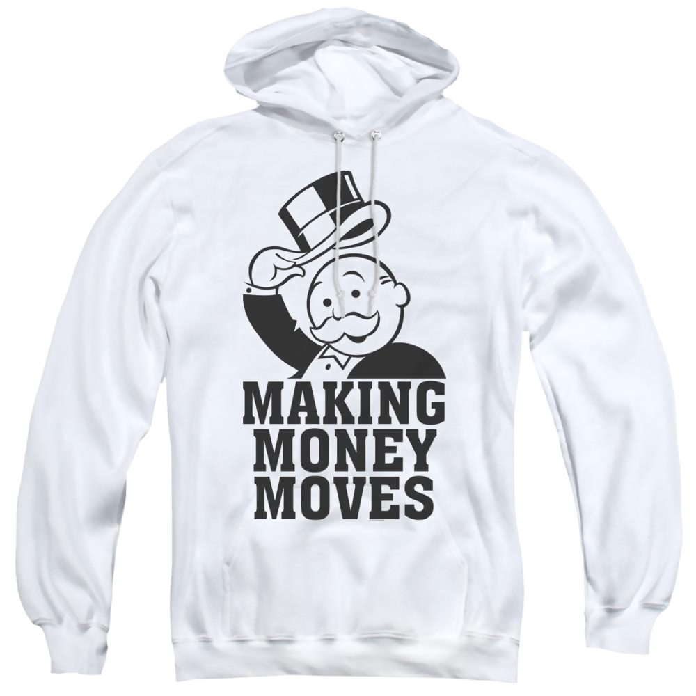 Monopoly Making Money Moves - Pullover Hoodie Pullover Hoodie Monopoly   