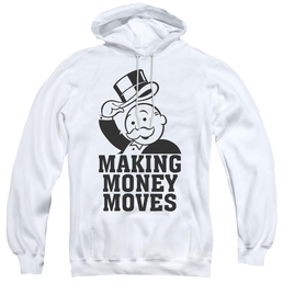 Monopoly Making Money Moves - Pullover Hoodie Pullover Hoodie Monopoly   