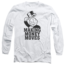 Monopoly Making Money Moves - Men's Long Sleeve T-Shirt Men's Long Sleeve T-Shirt Monopoly   
