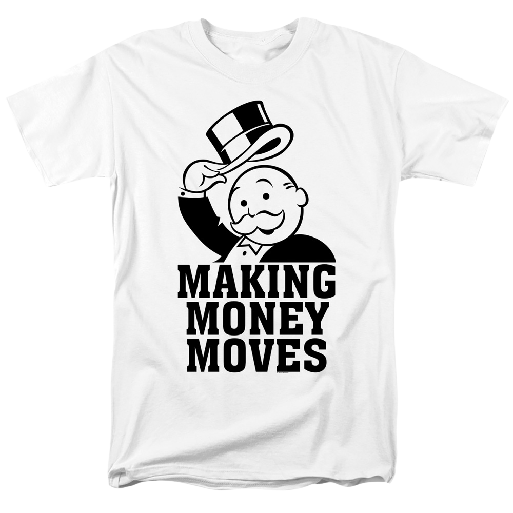 Monopoly Making Money Moves - Men's Regular Fit T-Shirt Men's Regular Fit T-Shirt Monopoly   