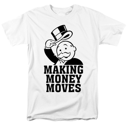 Monopoly Making Money Moves - Men's Regular Fit T-Shirt Men's Regular Fit T-Shirt Monopoly   