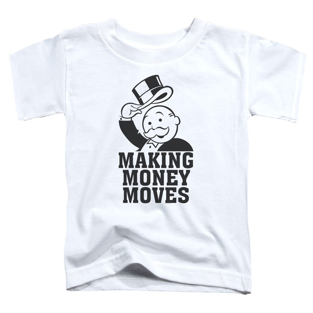 Monopoly Making Money Moves - Toddler T-Shirt Toddler T-Shirt Monopoly   