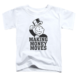 Monopoly Making Money Moves - Toddler T-Shirt Toddler T-Shirt Monopoly   