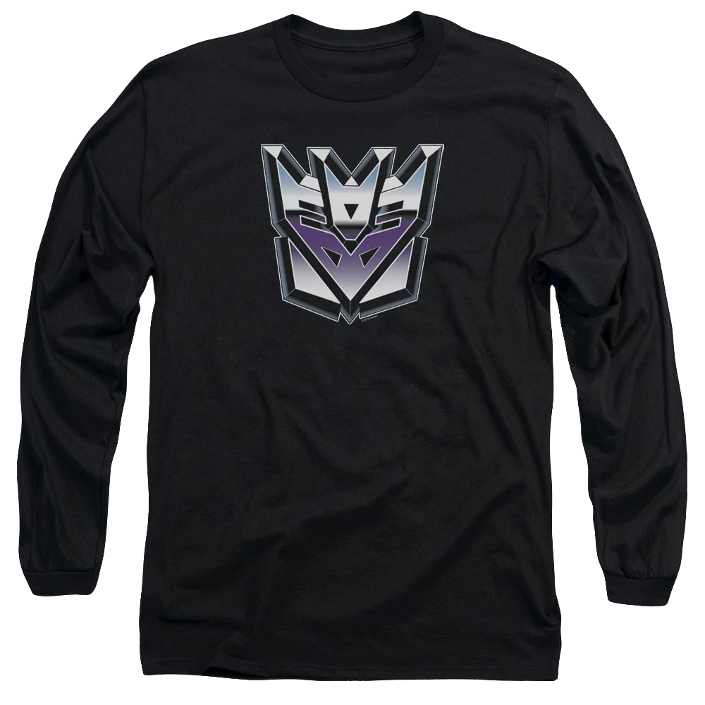Transformers Decepticon Airbrush Logo - Men's Long Sleeve T-Shirt Men's Long Sleeve T-Shirt Transformers   