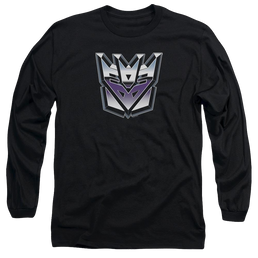 Transformers Decepticon Airbrush Logo - Men's Long Sleeve T-Shirt Men's Long Sleeve T-Shirt Transformers   
