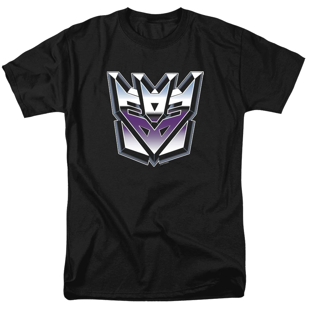 Transformers Decepticon Airbrush Logo - Men's Regular Fit T-Shirt Men's Regular Fit T-Shirt Transformers   