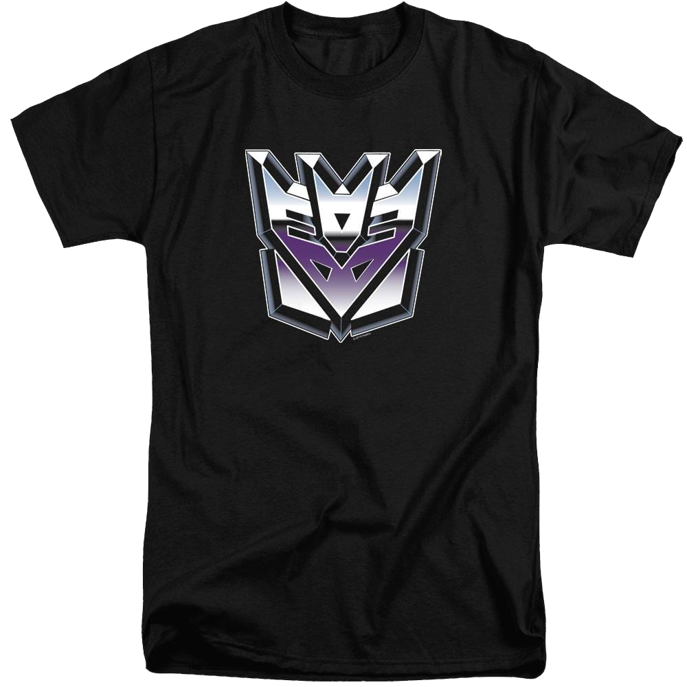 Transformers Decepticon Airbrush Logo - Men's Tall Fit T-Shirt Men's Tall Fit T-Shirt Transformers   