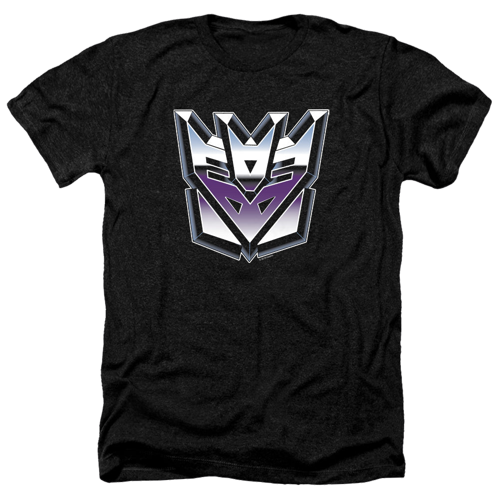 Transformers Decepticon Airbrush Logo - Men's Heather T-Shirt Men's Heather T-Shirt Transformers   