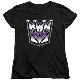 Transformers Decepticon Airbrush Logo - Women's T-Shirt Women's T-Shirt Transformers   