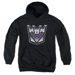 Transformers Decepticon Airbrush Logo - Youth Hoodie Youth Hoodie (Ages 8-12) Transformers   
