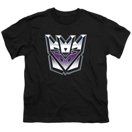 Transformers Decepticon Airbrush Logo - Youth T-Shirt Youth T-Shirt (Ages 8-12) Transformers   