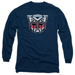 Transformers Autobot Airbrush Logo - Men's Long Sleeve T-Shirt Men's Long Sleeve T-Shirt Transformers   