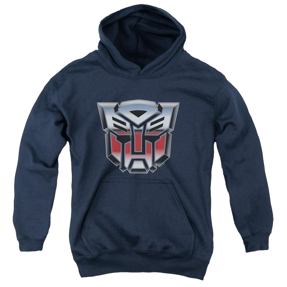 Transformers Autobot Airbrush Logo - Youth Hoodie Youth Hoodie (Ages 8-12) Transformers   
