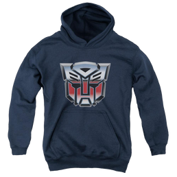Transformers Autobot Airbrush Logo - Youth Hoodie Youth Hoodie (Ages 8-12) Transformers   