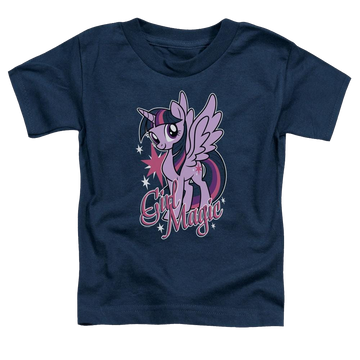 Navy toddler t-shirt with My Little Pony Friendship Is Magic Girl Magic graphic