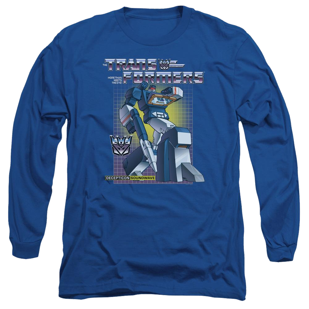 Transformers Soundwave - Men's Long Sleeve T-Shirt Men's Long Sleeve T-Shirt Transformers   