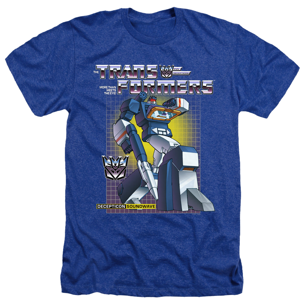 Transformers Soundwave - Men's Heather T-Shirt Men's Heather T-Shirt Transformers   