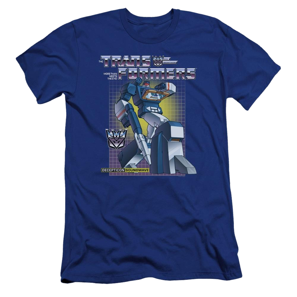 Transformers Soundwave - Men's Premium Slim Fit T-Shirt Men's Premium Slim Fit T-Shirt Transformers   