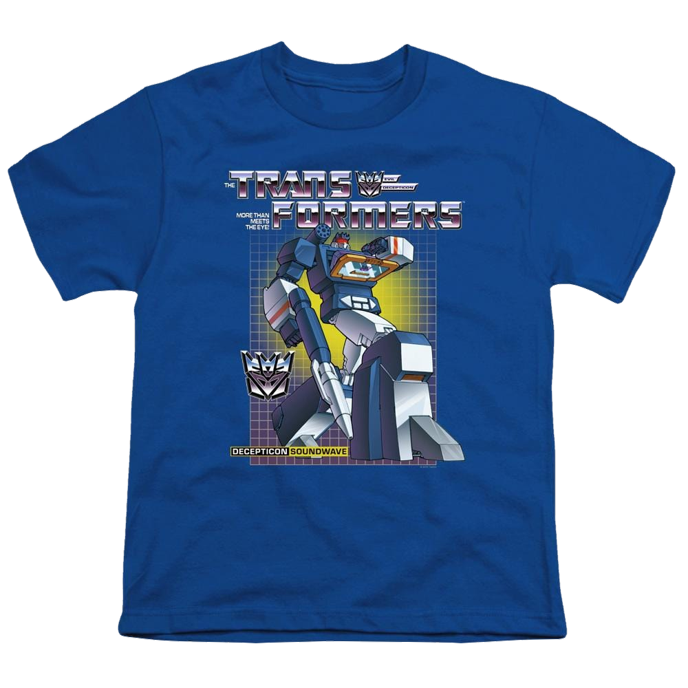 Transformers Soundwave - Youth T-Shirt Youth T-Shirt (Ages 8-12) Transformers   