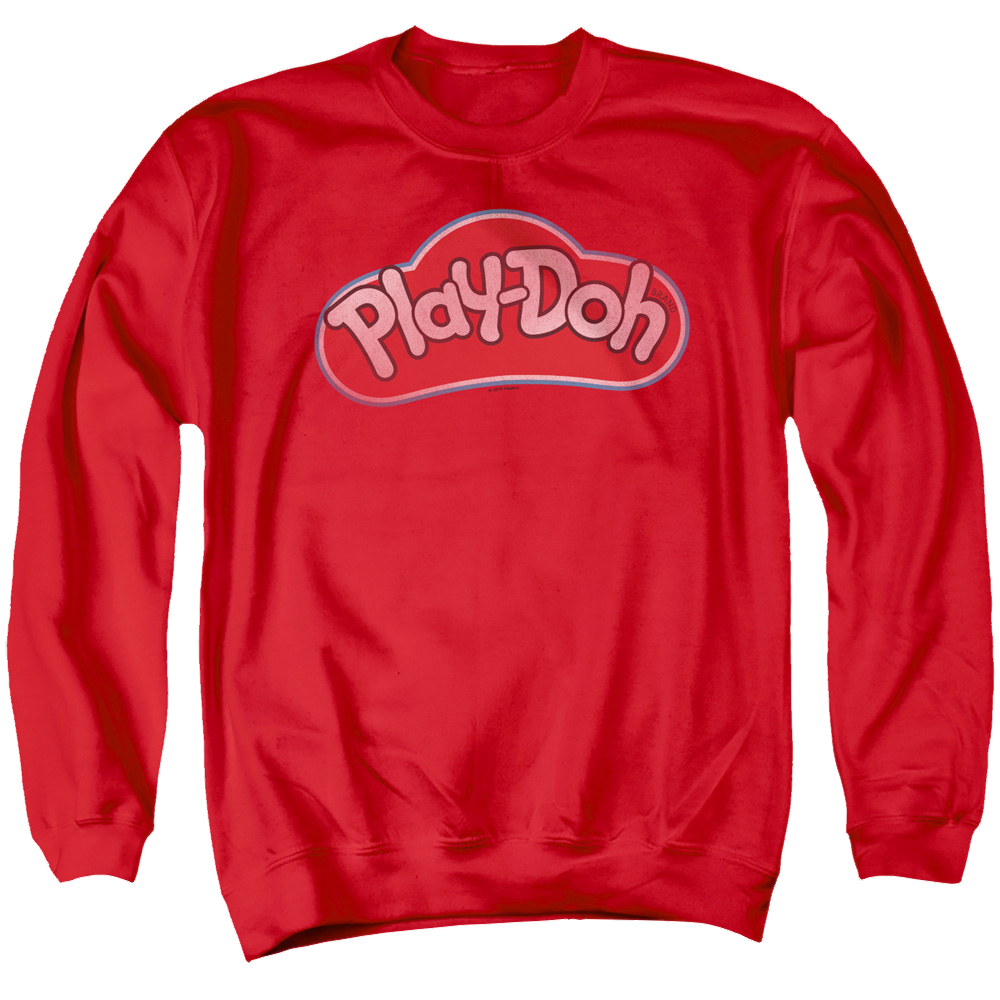 Play-doh Lid - Men's Crewneck Sweatshirt Men's Crewneck Sweatshirt Play-doh   