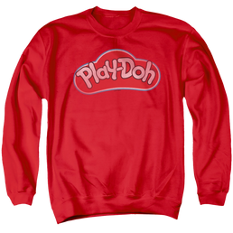 Play-doh Lid - Men's Crewneck Sweatshirt Men's Crewneck Sweatshirt Play-doh   