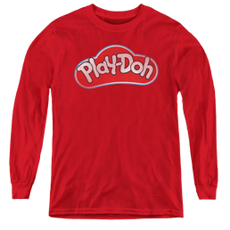 Play-doh Lid - Youth Long Sleeve T-Shirt Youth Long Sleeve T-Shirt Play-doh   