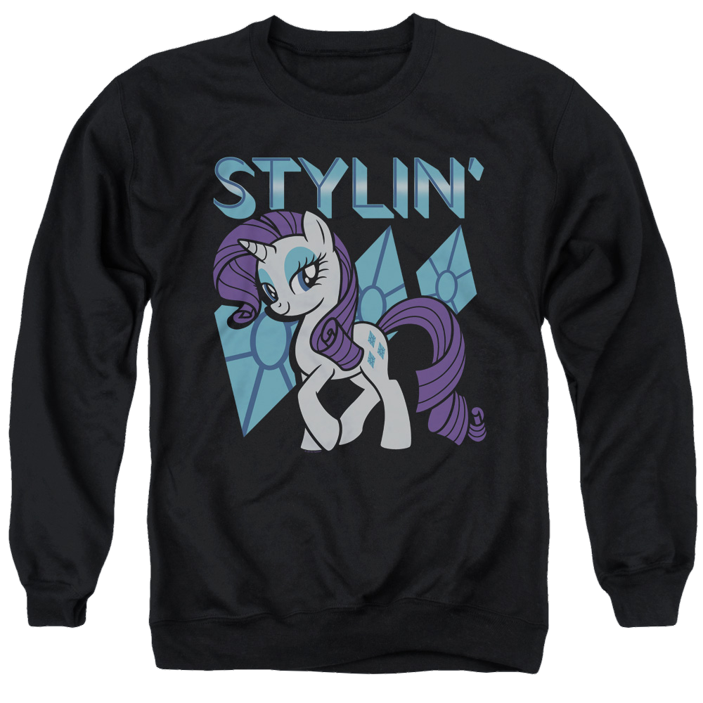 My Little Pony Friendship Is Magic Stylin - Men's Crewneck Sweatshirt Men's Crewneck Sweatshirt My Little Pony   