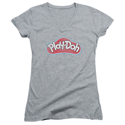 Play-doh Dohs - Juniors V-Neck T-Shirt Juniors V-Neck T-Shirt Play-doh   