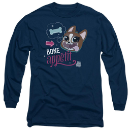 Hasbro Pet Shop Bone Appetit - Men's Long Sleeve T-Shirt Men's Long Sleeve T-Shirt Pet Shop   