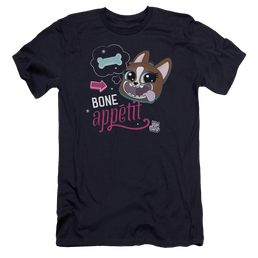 Hasbro Pet Shop Bone Appetit - Men's Premium Slim Fit T-Shirt Men's Premium Slim Fit T-Shirt Pet Shop   