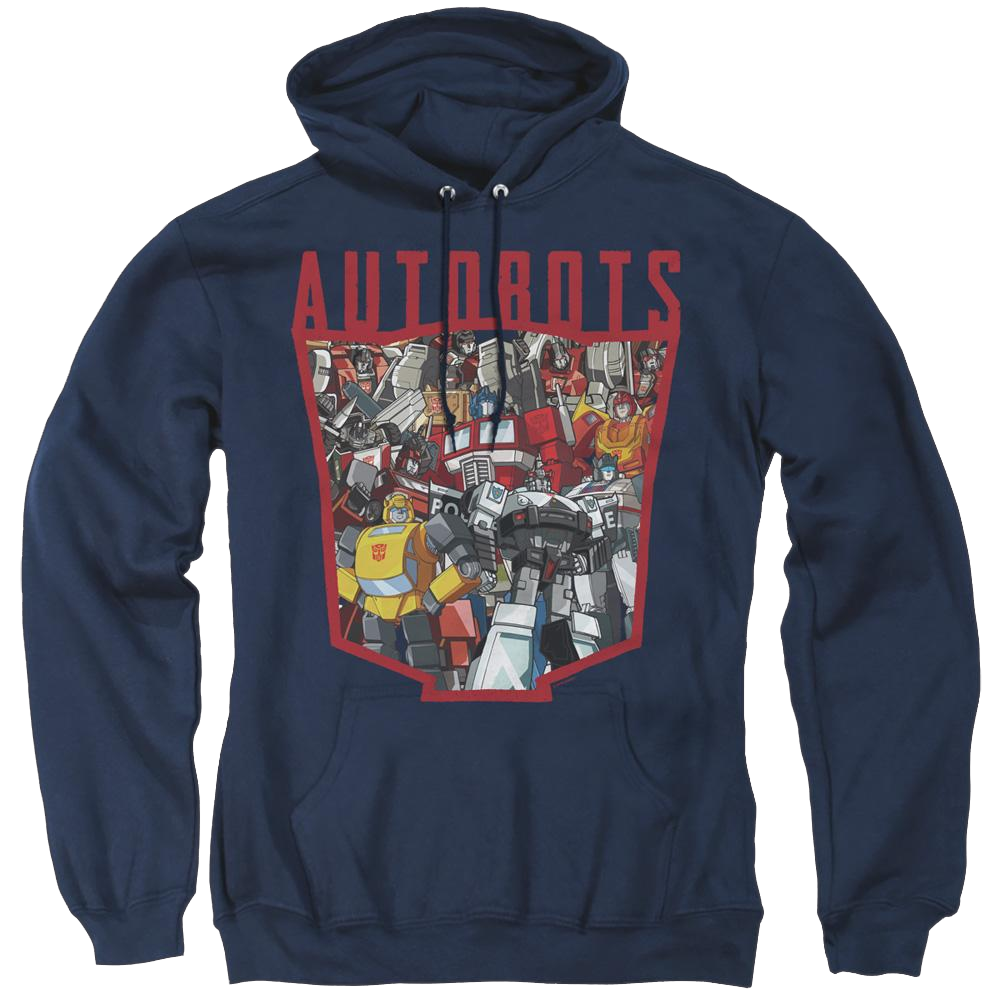 Transformers Autobot Collage - Pullover Hoodie Pullover Hoodie Transformers   
