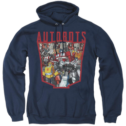 Transformers Autobot Collage - Pullover Hoodie Pullover Hoodie Transformers   