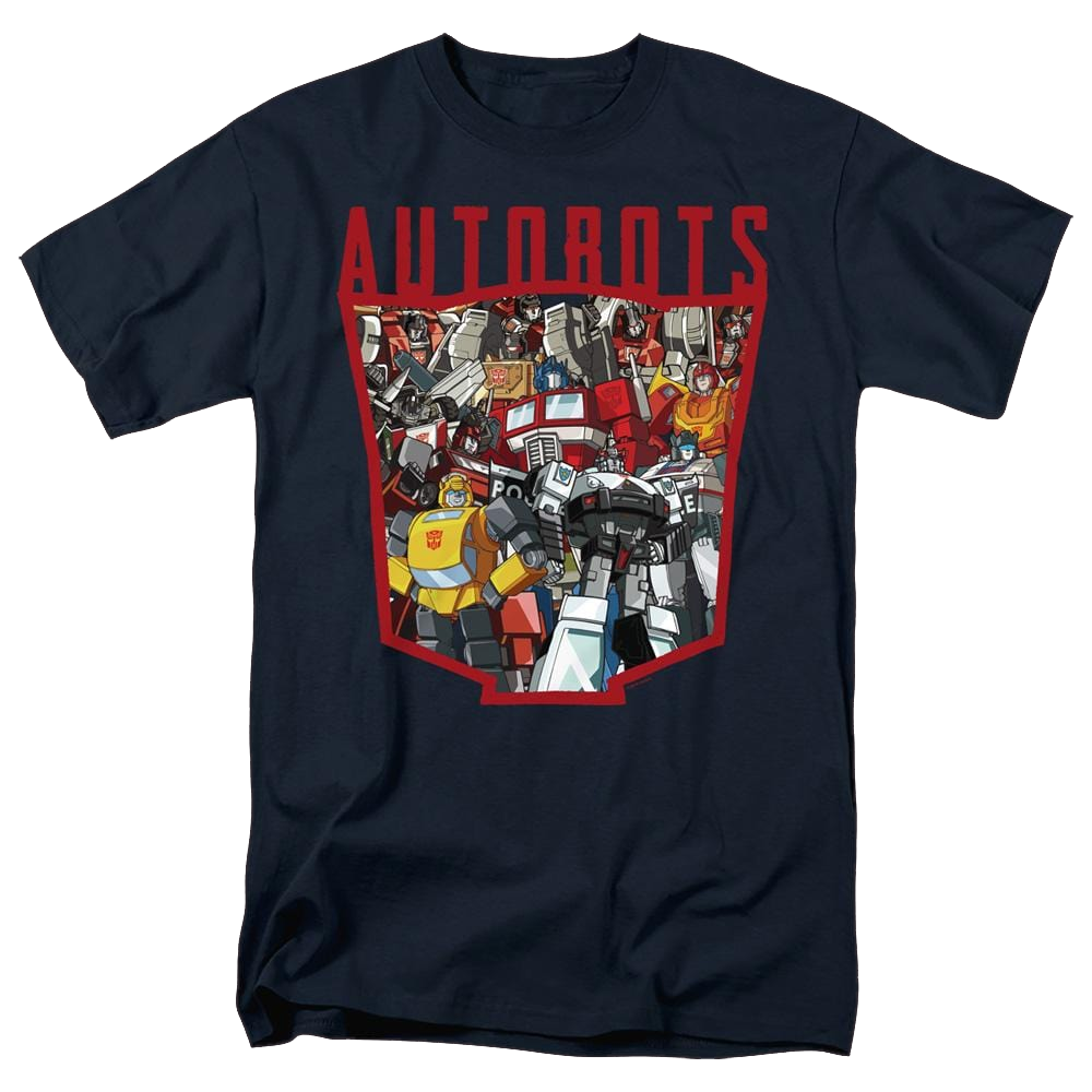 Transformers Autobot Collage - Men's Regular Fit T-Shirt Men's Regular Fit T-Shirt Transformers   