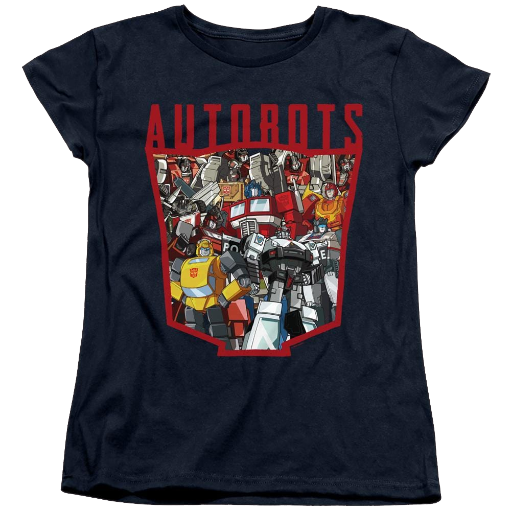 Transformers Autobot Collage - Women's T-Shirt Women's T-Shirt Transformers   