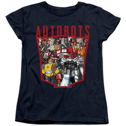 Transformers Autobot Collage - Women's T-Shirt Women's T-Shirt Transformers   